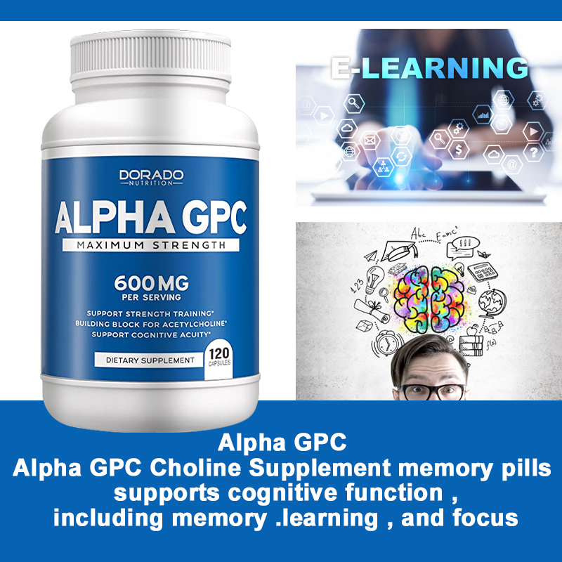 Thuốc Bổ Sung Alpha GPC Acetylcholine - Công Thức Nâng Cao Trí Nhớ