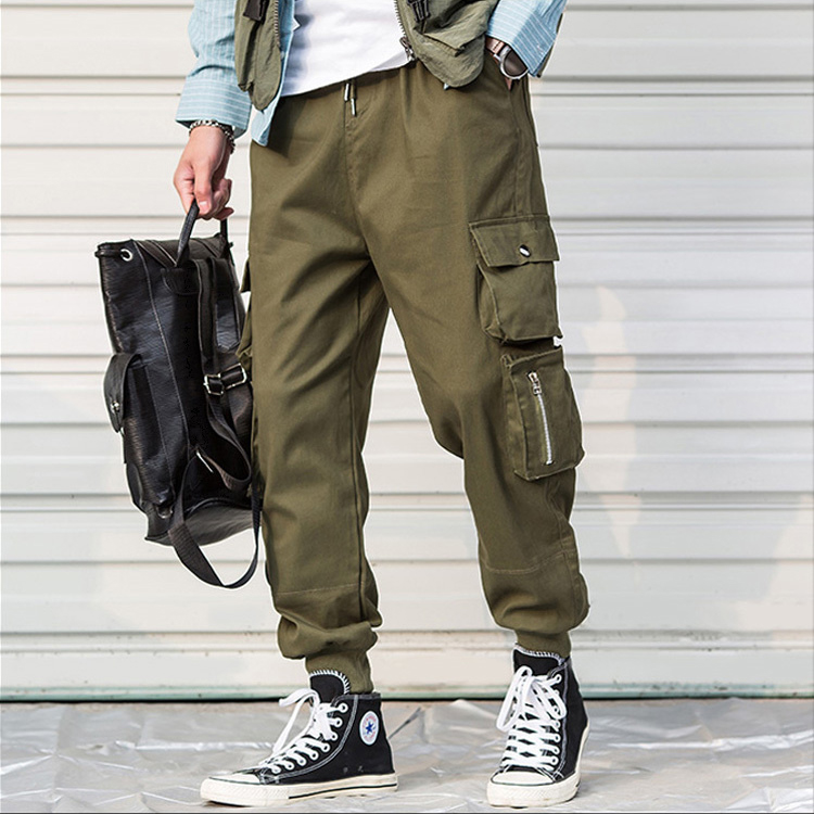 Quần Jogger Thun Nam Túi Hộp Bo Gấu Phối Túi Khóa Kéo Trẻ Trung Năng Động Thời Trang FORHIMCS2 JOGGER NAM 9000027C8