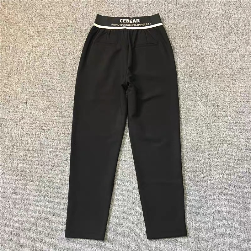 Quần Baggy Nữ Cạp Cao Chất Umi Hàn Co Giãn 4 Chiều