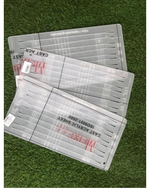 thước cắt chun bảng Mica
