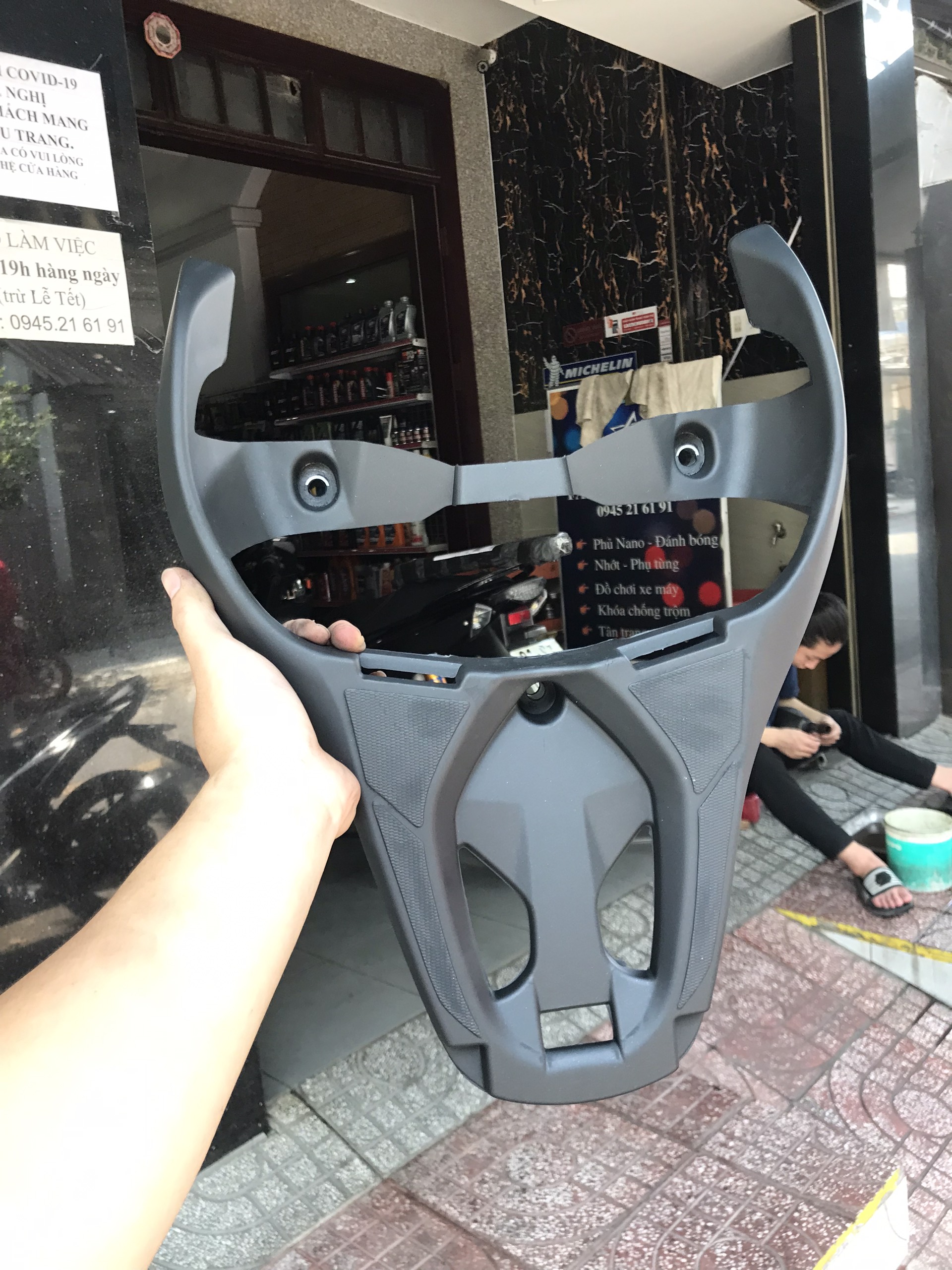 TAY DẮT KIỂU SH Ý CHO HONDA VISION