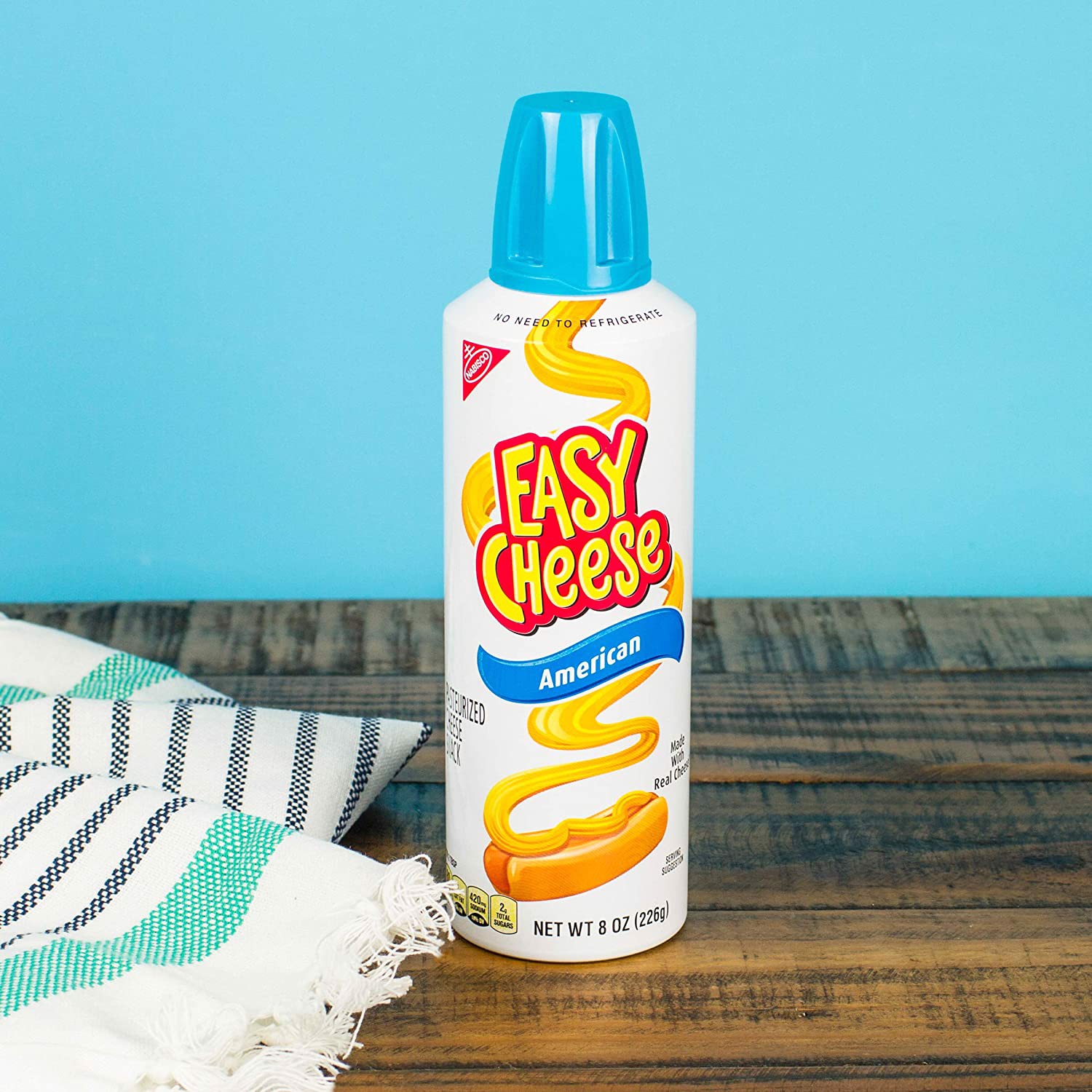 Chai Phô Mai Xịt Easy Cheese American Cheese Snack [226g]
