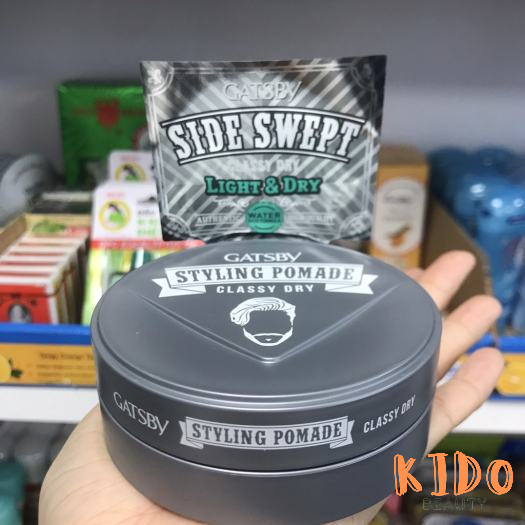 Wax vuốt tóc nam gatsby styling wax | styling pomade 75g - sáp vuốt tóc easy restylable 65g