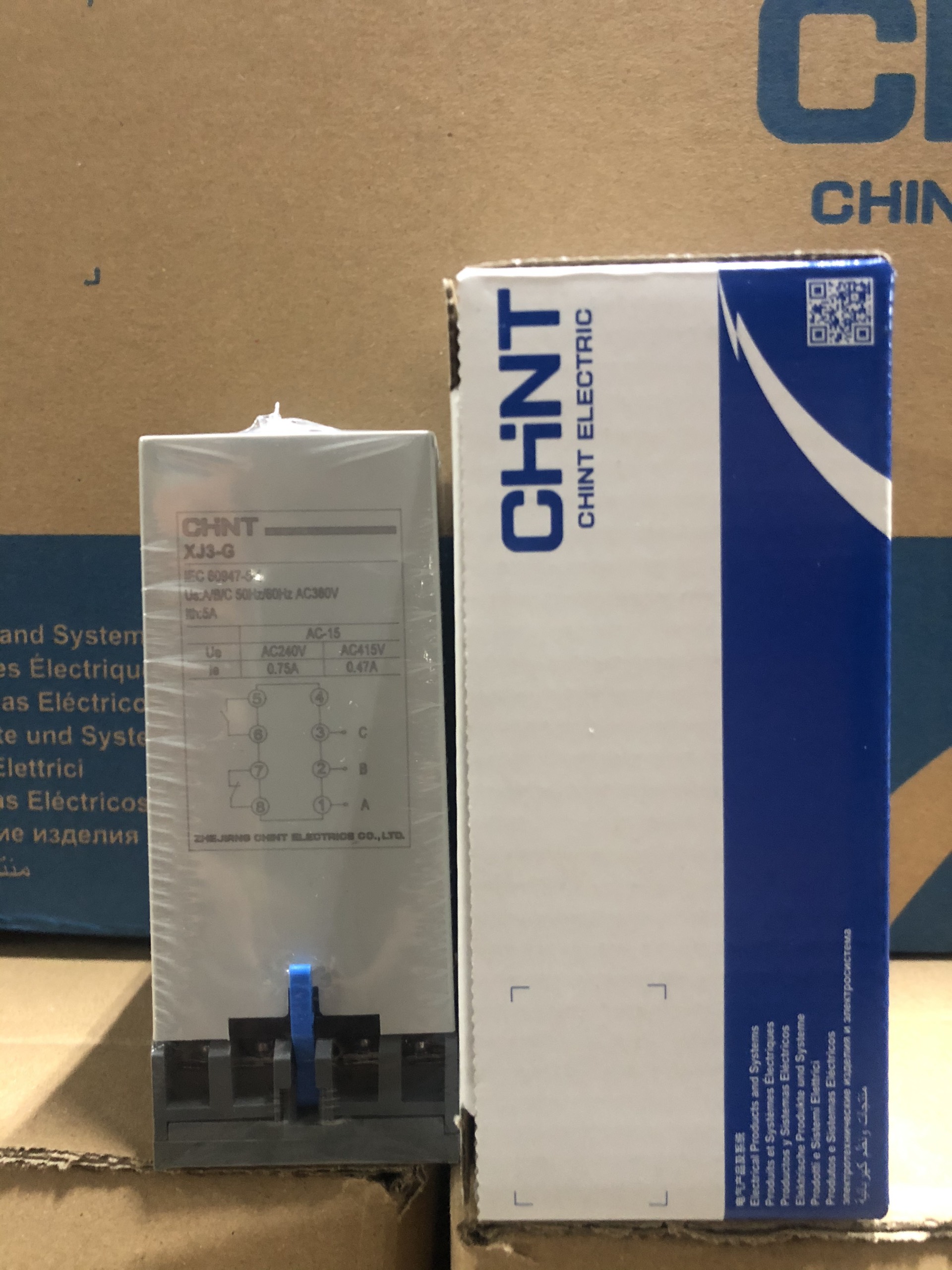 BẢO VỆ MẤT PHA XJ-3G CHINT CHÍNH HÃNG