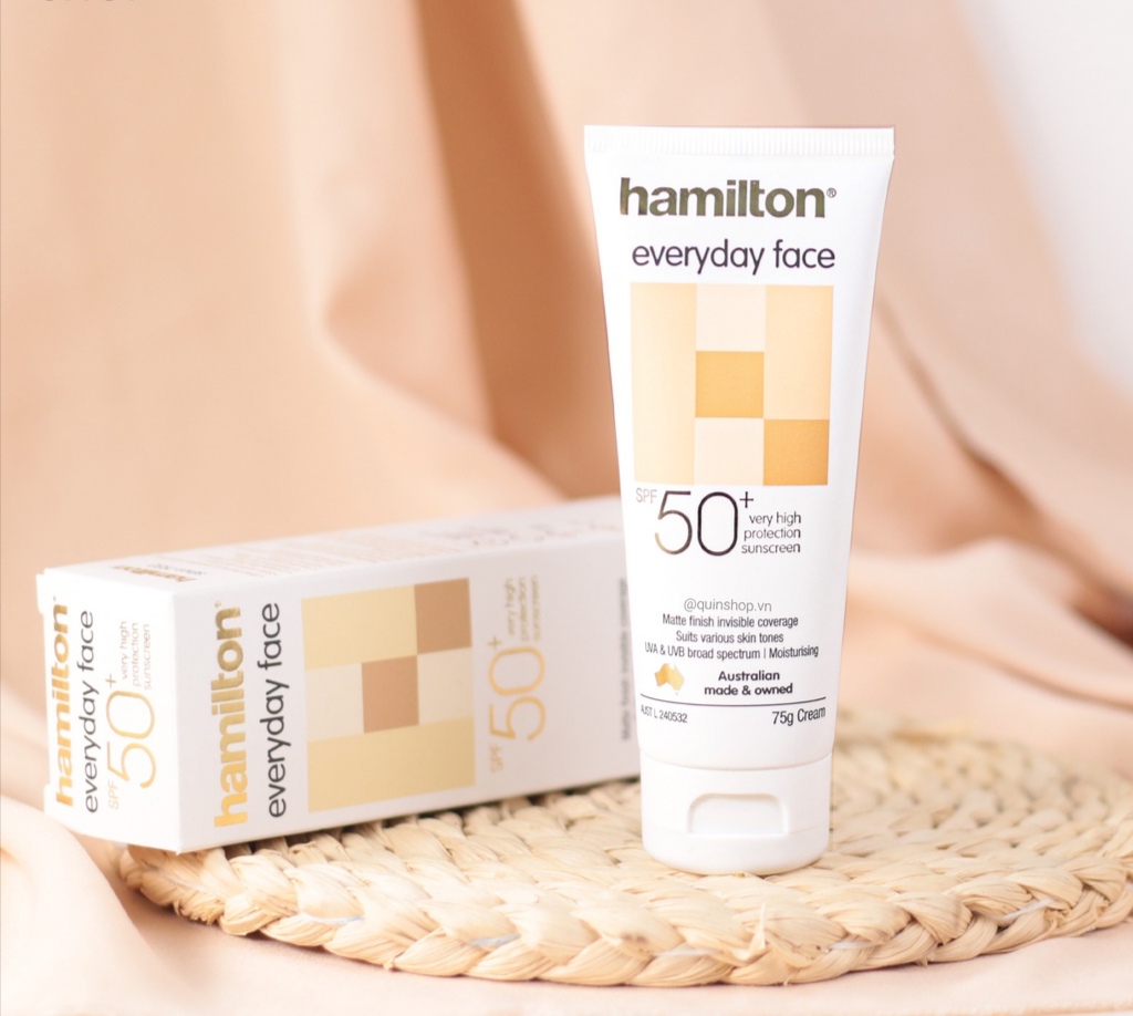 Kem chống nắng Hamilton EveryDay Face Cream SPF 50+