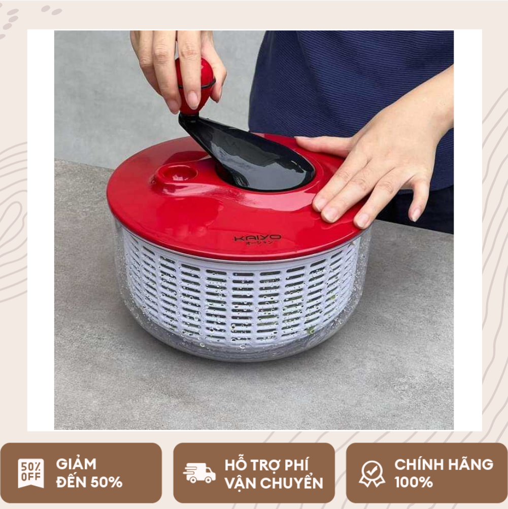 Rổ quay rau li tâm Kaiyo 5.5L Nhật Bản