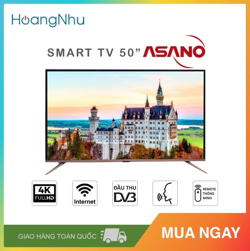 Bảng giá Smart Voice TV 4K Asano 50 inch 50EK7 (Màn hình UHD 4K, Android 7.1, Wifi, Điều khiển giọng nói, Bluetooth, Truyền hình KTS) - Bảo hành toàn quốc 2 năm