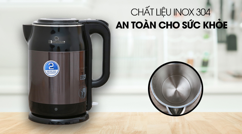 Bình đun siêu tốc Bluestone KTB 3468 1.7 lít [New 100%]