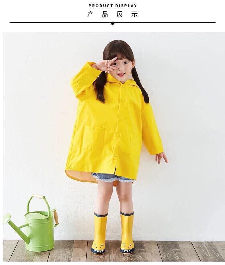 Áo mưa trẻ em hình khủng long-Áo mưa trẻ em-Áo mưa hình thú-Áo mưa cho bé -áo mưa