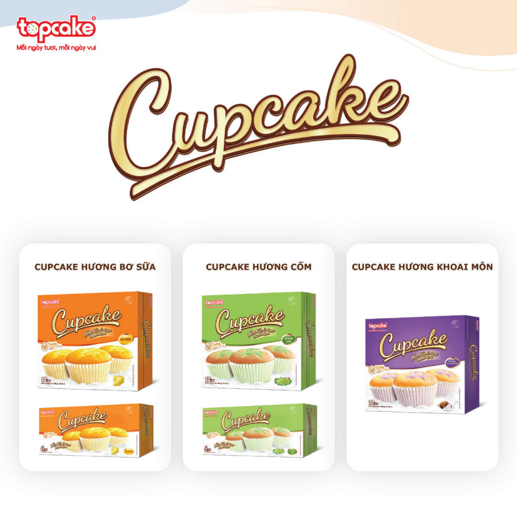Bánh CUPCAKE - Hương cốm