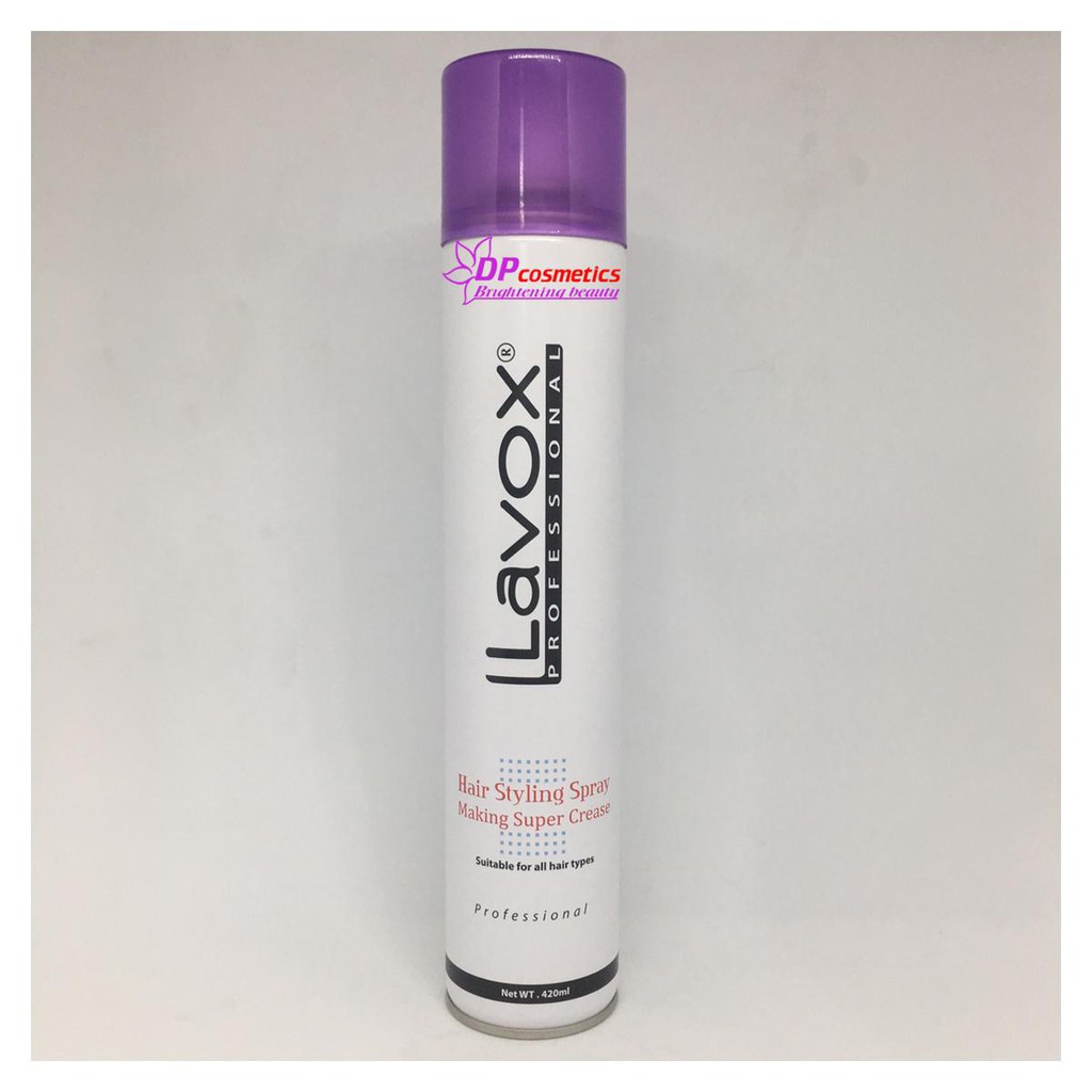 Keo xịt tóc Lavox 420ml