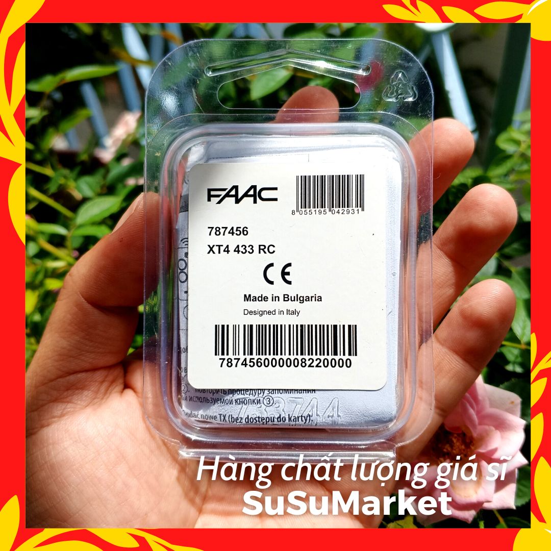 Remote Cổng Genius - FAAC | Hỗ trợ cài đặt | Dễ dàng sử dụng |