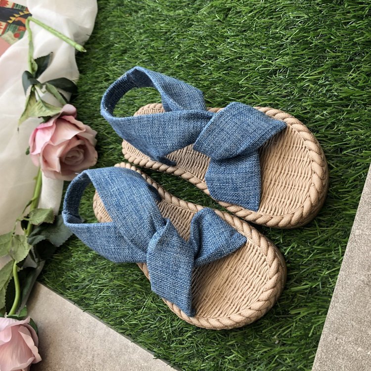 Giày sandal quai chéo vintage
