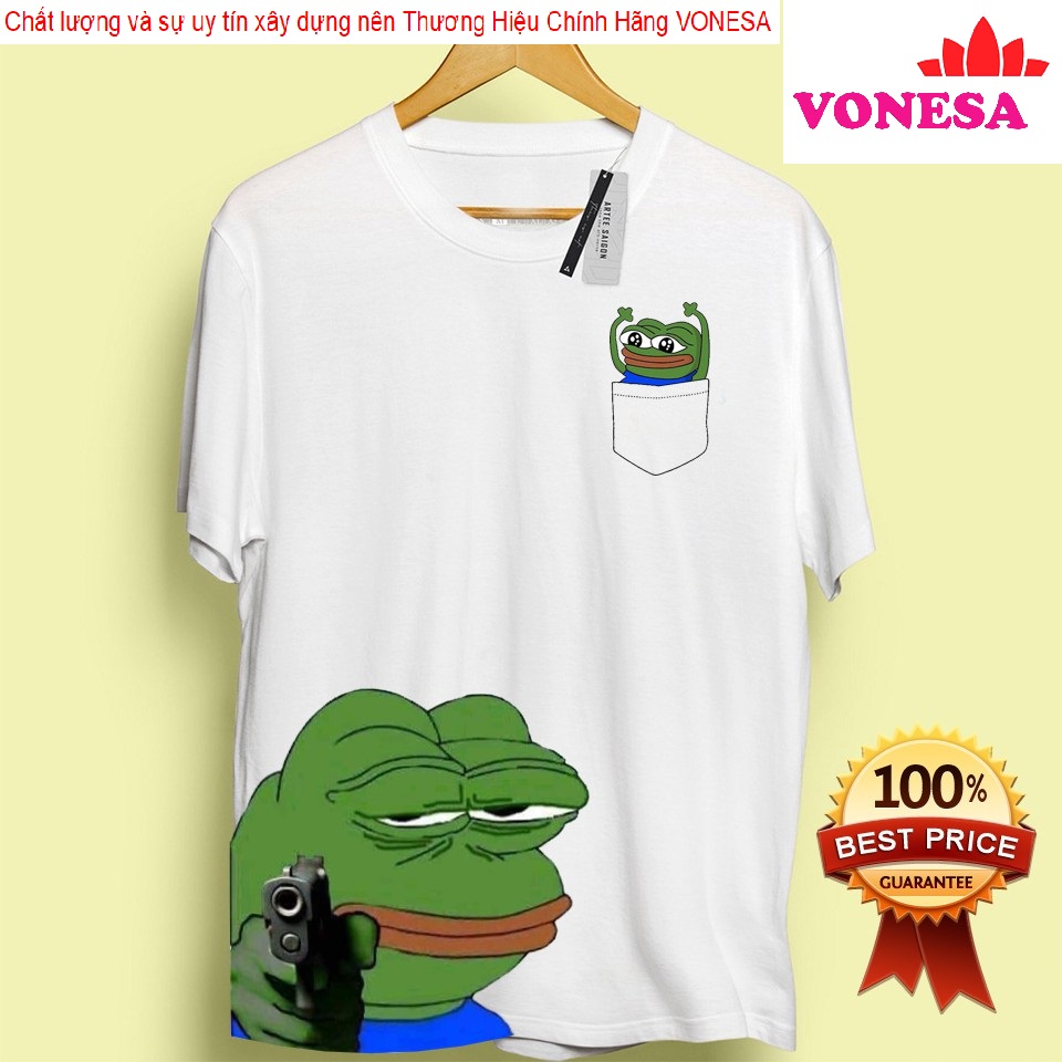 Áo thun ếch nhọ pepe siêu chất | hàng bao đẹp | pepefrog tshirt