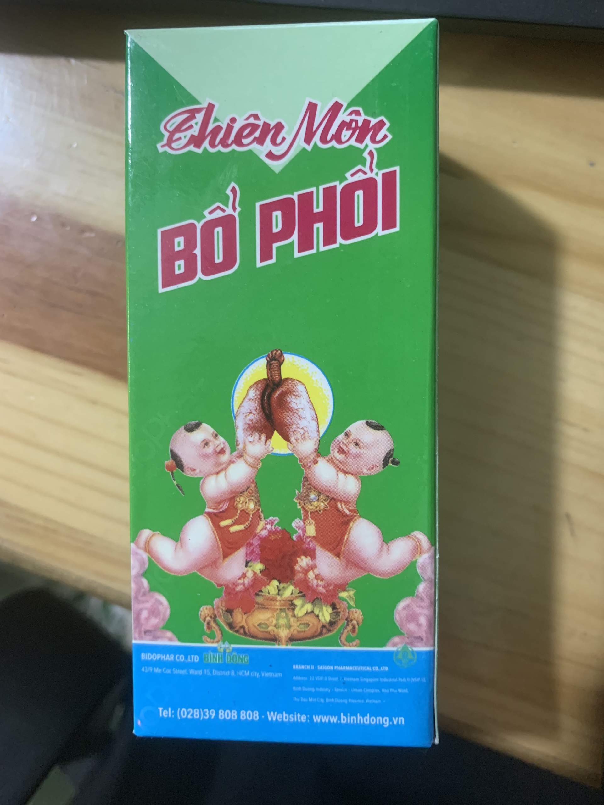 Thiên Môn Bổ Phổi Bình Đông dành cho trẻ em chai 90ml