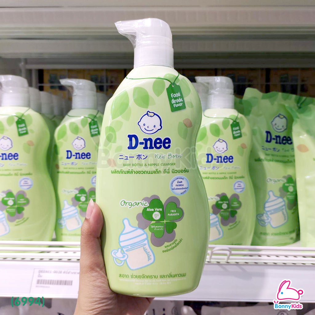Combo 2 chai rửa bình sữa Dnee cho bé 650ml/chai