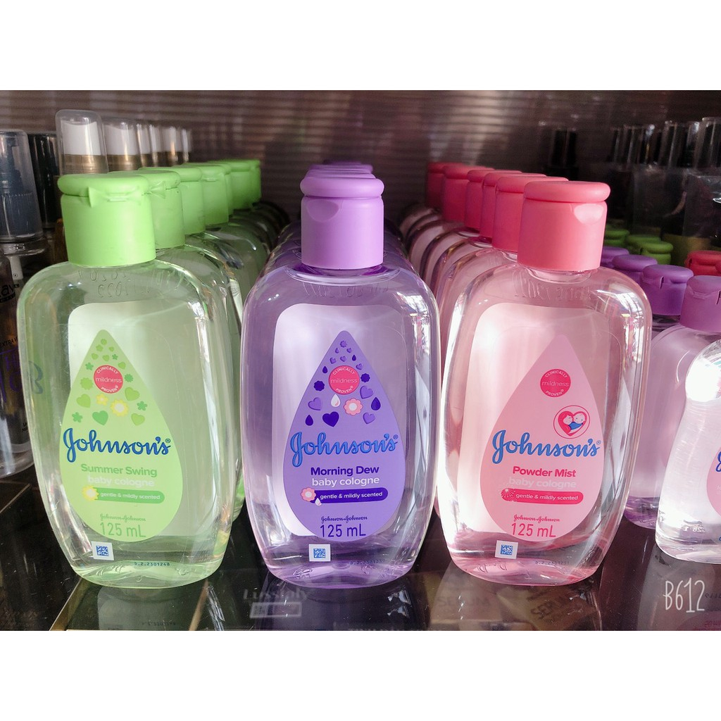 Chai dầu thơm cho bé JOHNSON [HCM] Baby 125ml ĐỦ MÙI / Nước hoa em bé