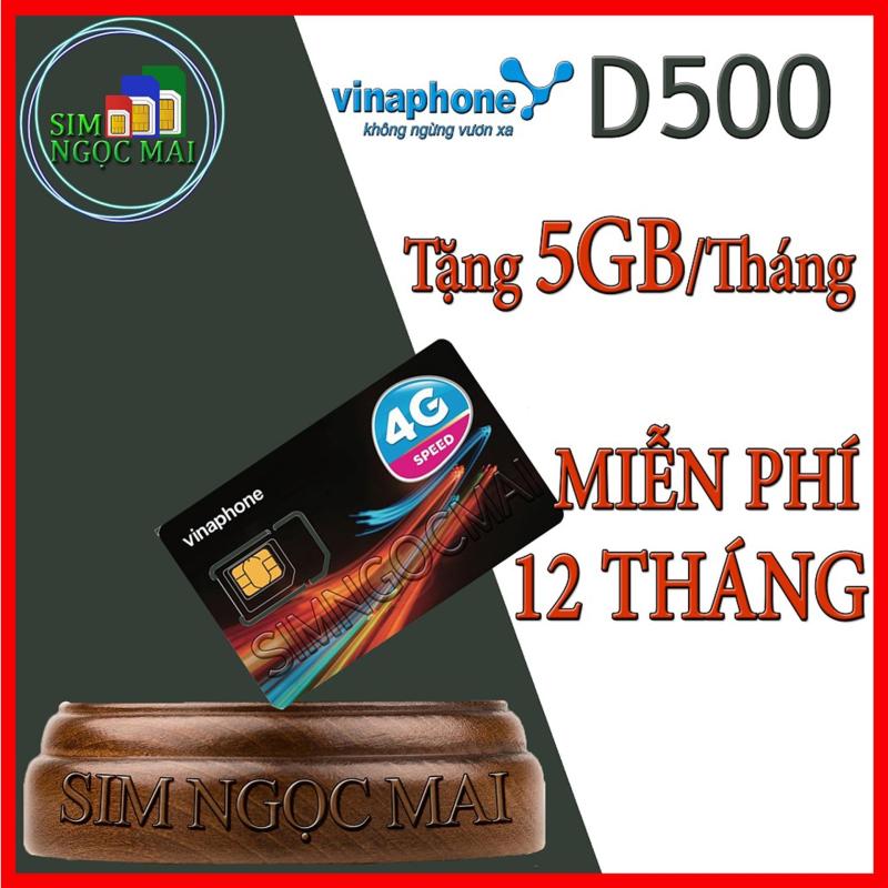 Sim 4G Vina D500 Trọn Gói 12 Tháng (5GB/Tháng) - SIM D500 VINAPHONE