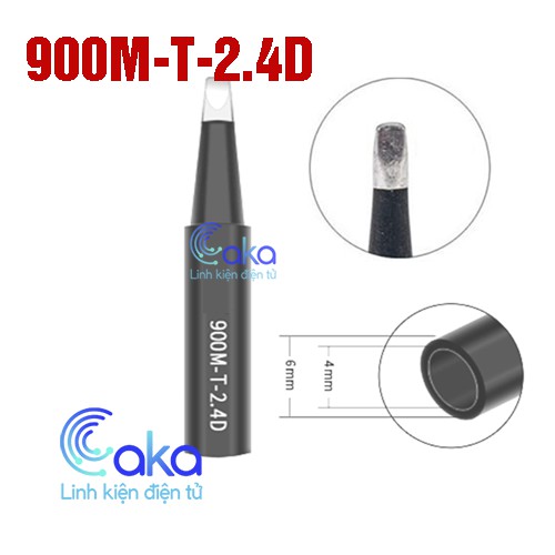 Màu Đen Mũi hàn 900M dùng cho trạm hàn 963 937 Quick