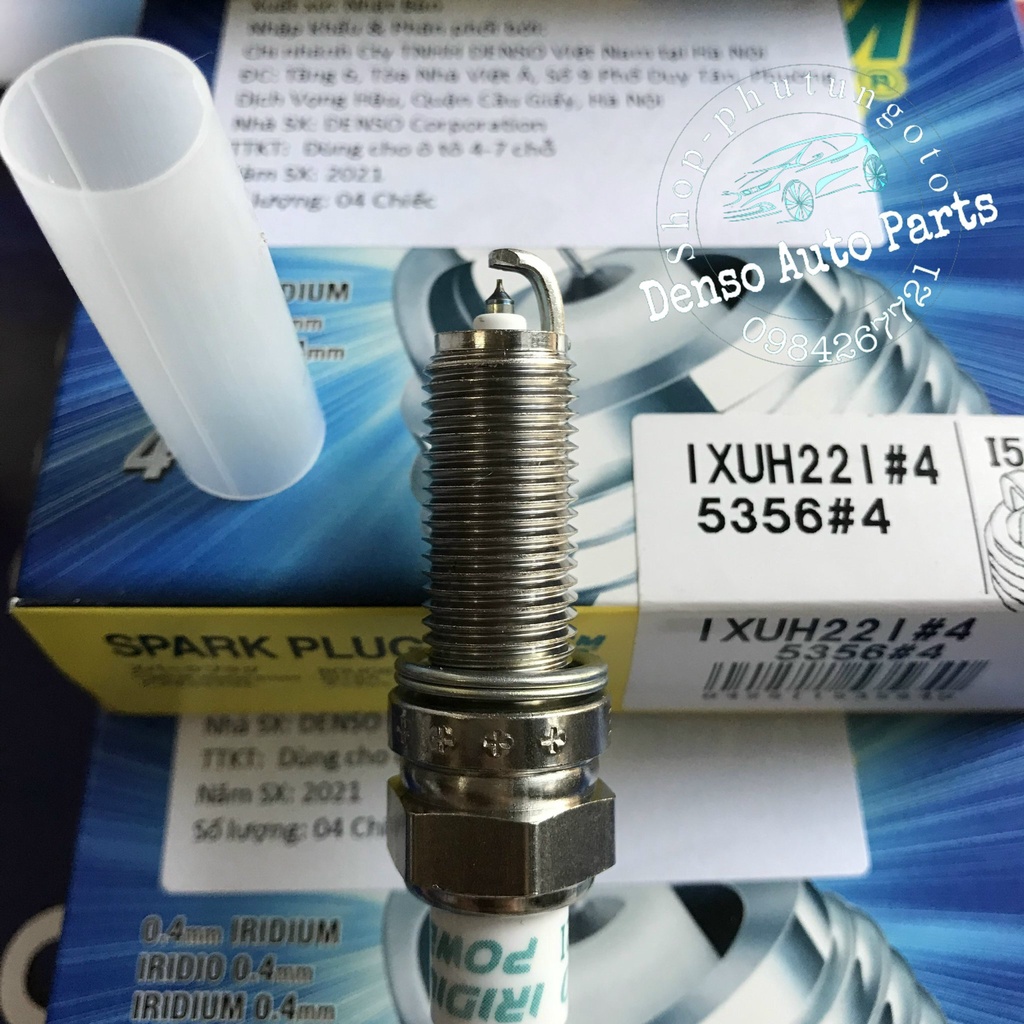 Bugi Kia Morning 2013- Bugi Denso Iridium Ixuh22i Nhật Bản