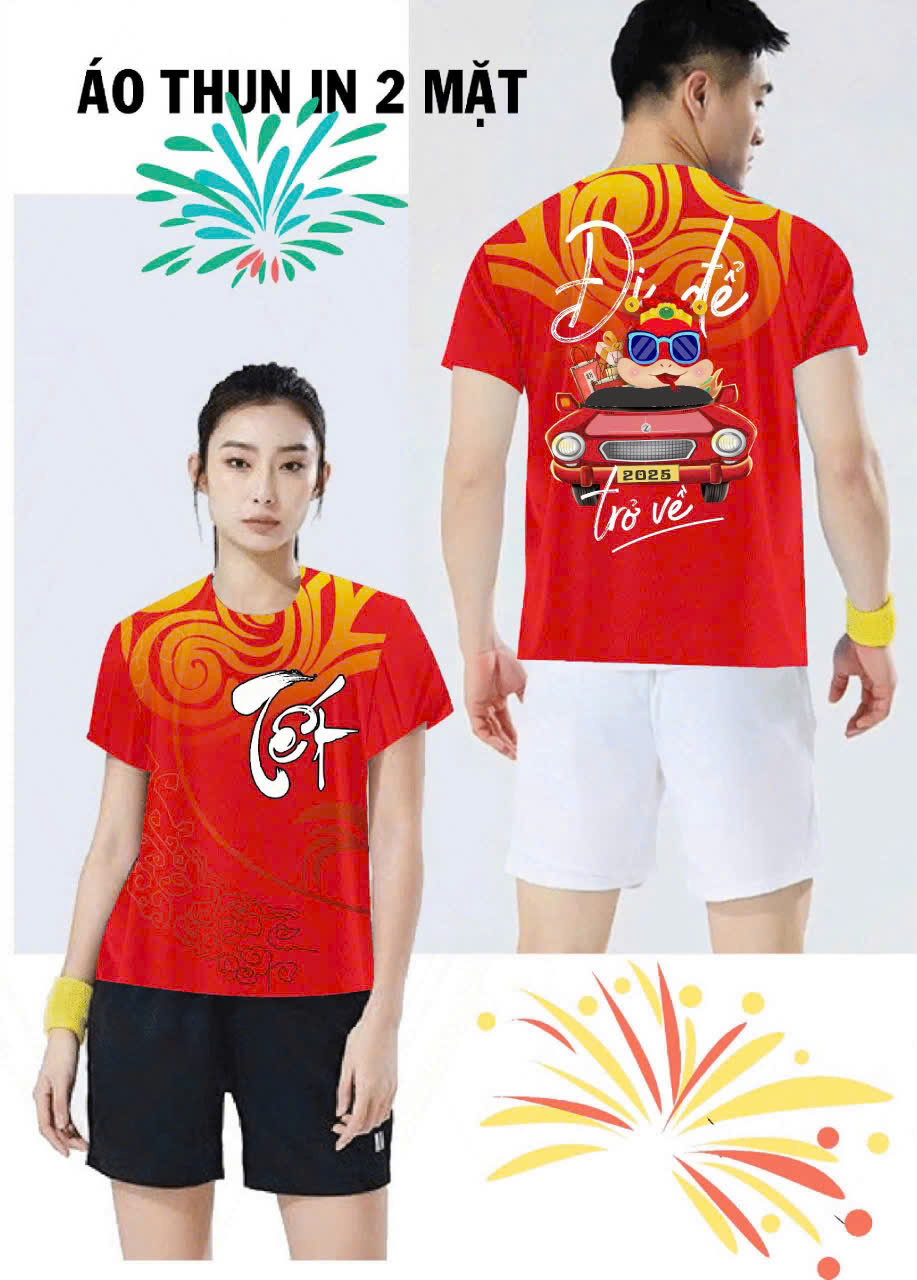 ÁO THUN TẾT 2025 THIẾT KẾ TẠI SHOP - DX3