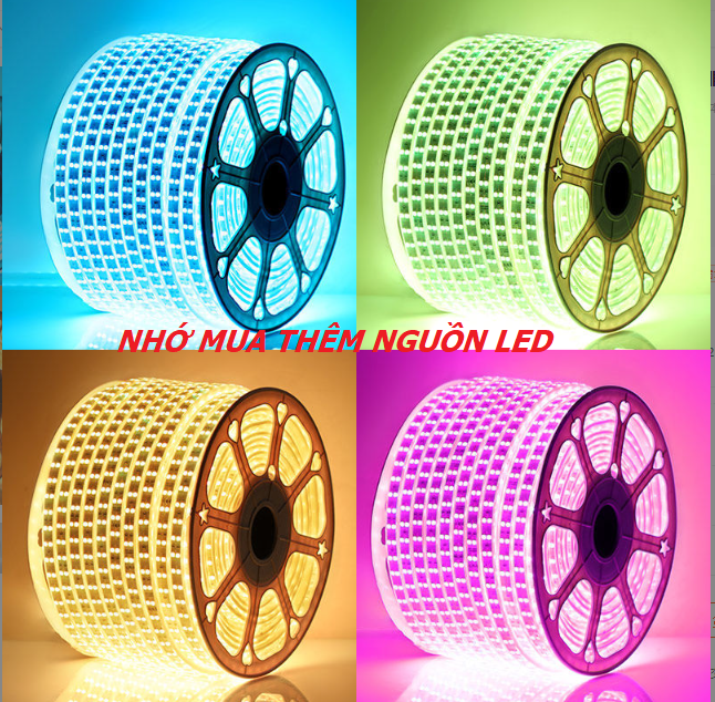 Đèn led Tiktok, LED DÂY 2835 ÁNH SÁNG VÀNG ( BÁN THEO M)