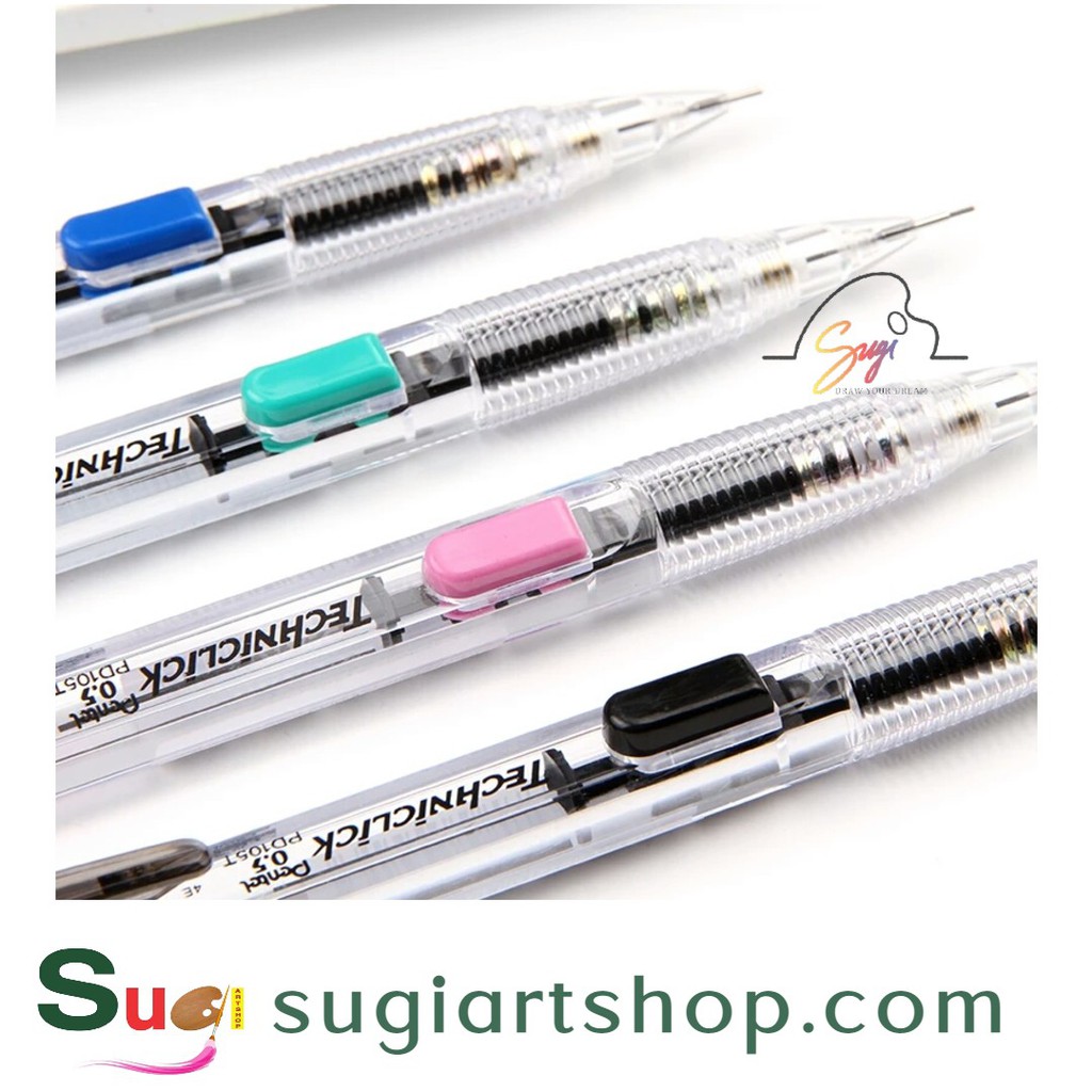 Bút chì bấm Pentel PD105 - ngòi 0.5mm