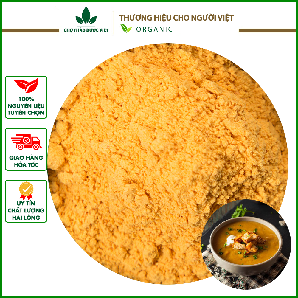 Bột bí ngô 100g, bí đỏ sấy lạnh, nguyên chất - Chợ Thảo Dược Việt