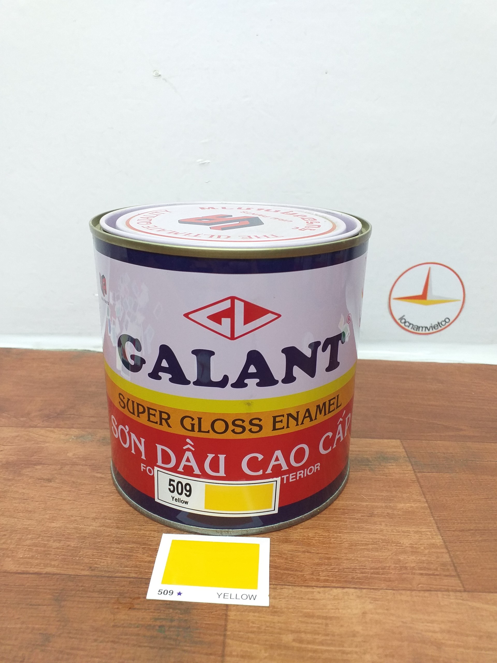 Sơn dầu Galant màu vàng 509 3L