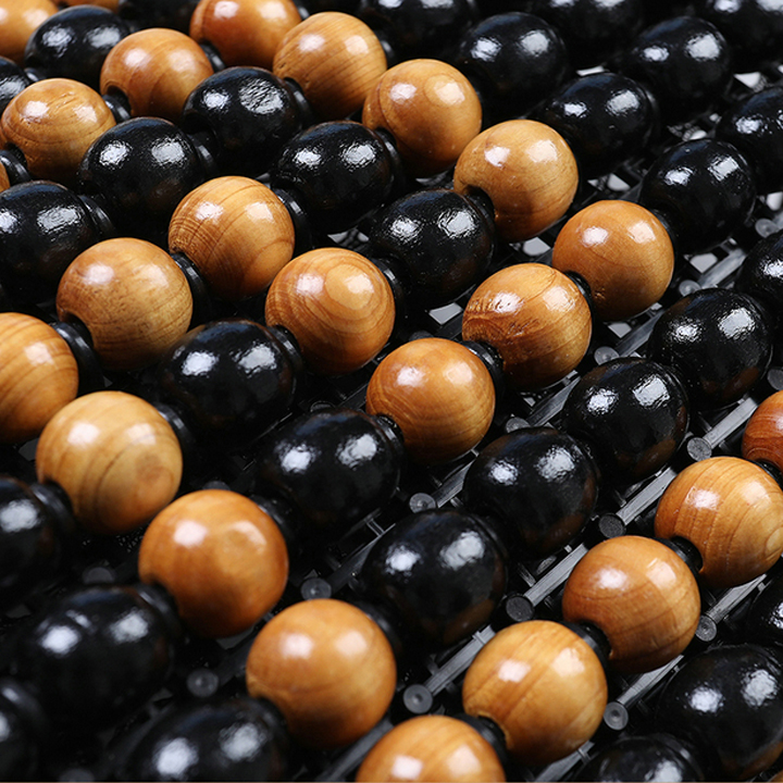 Đệm lót ghế hạt gỗ mát xa cao cấp