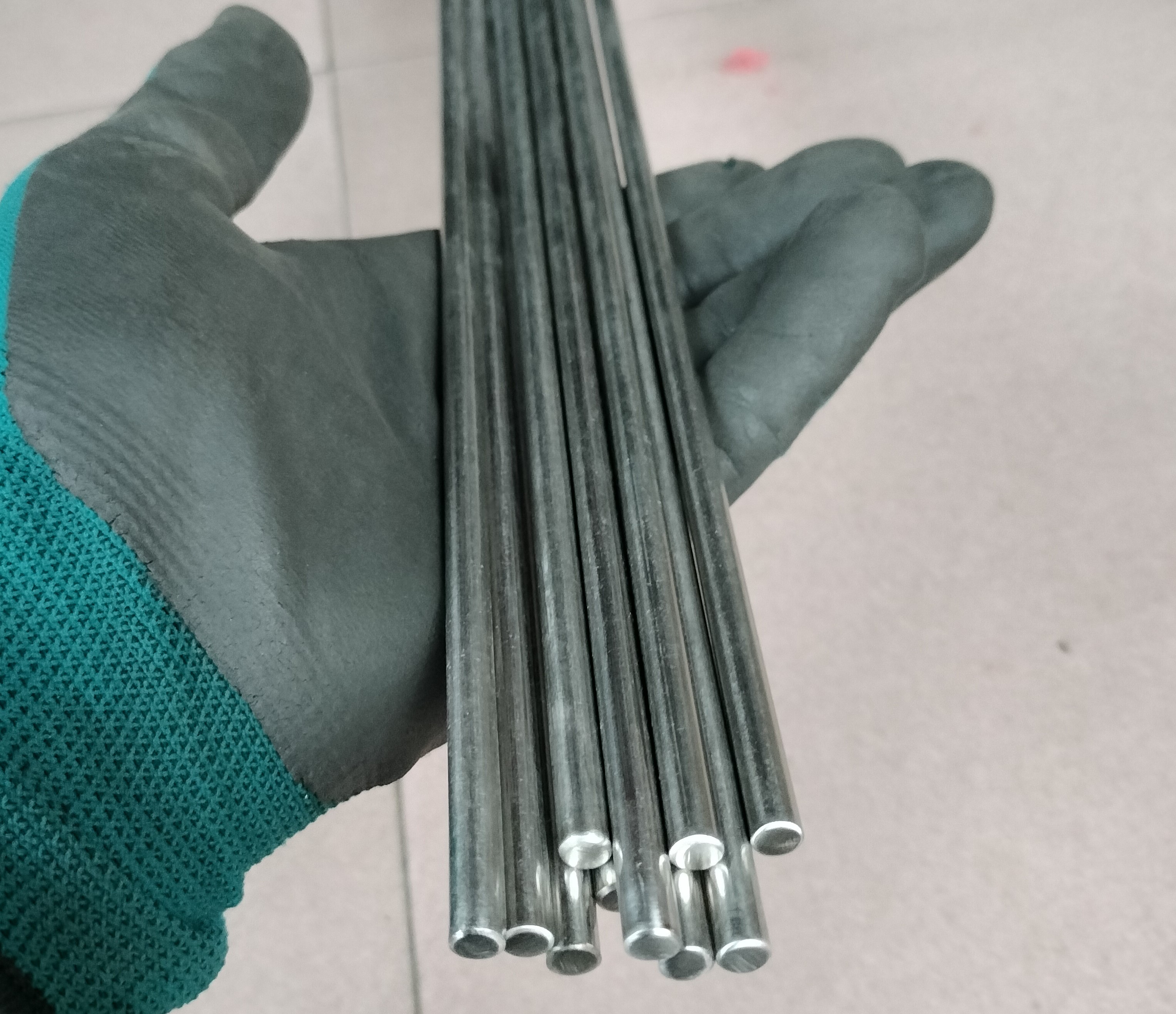 Combo 3 trục tròn Inox đặc phi 5mm mỗi thanh dài 1m