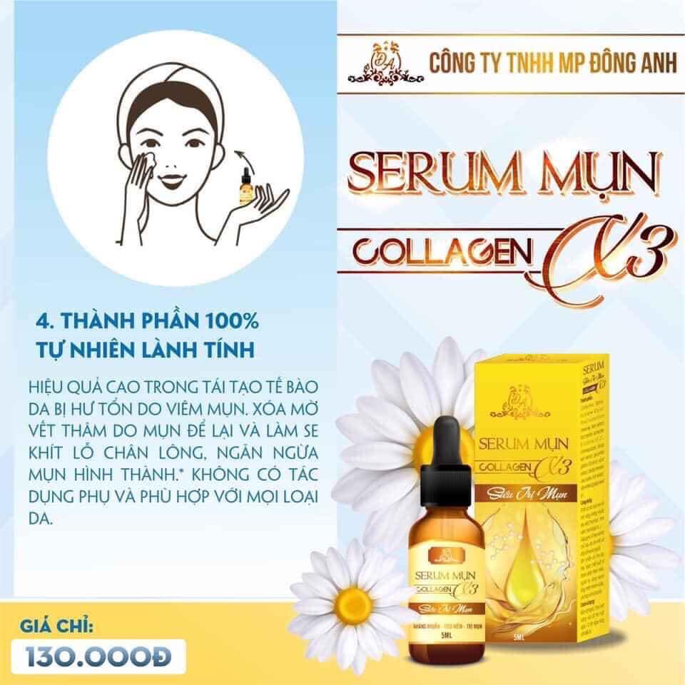 [HCM]Serum Mụn Collagen X3