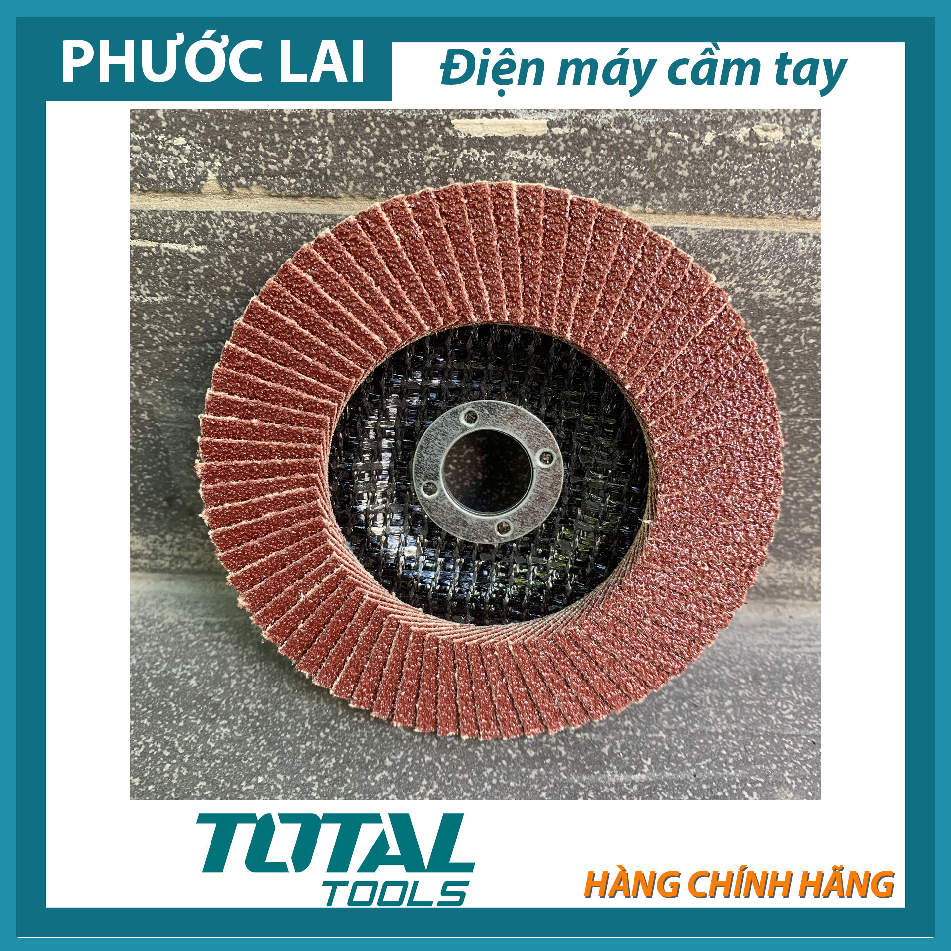 Nhám xếp P80 100x16mm TOTAL TAC6310033