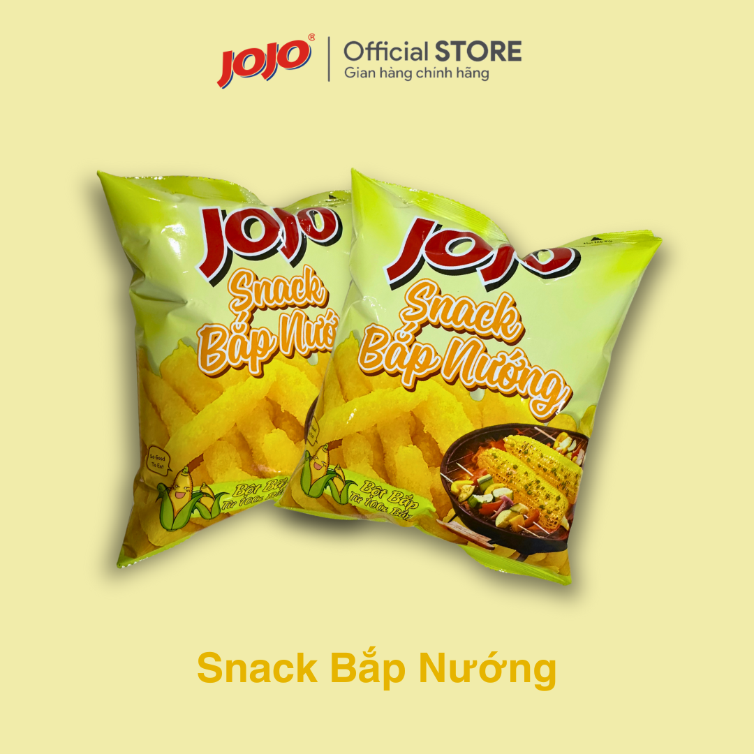 Snack JOJO Vị Rau Củ Quả Loại 32G (Tặng Đậu 30G)