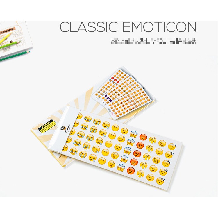 Giấy dán sticker emoji