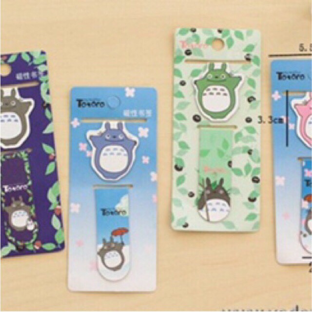 [HCM]1 đánh dấu sách bookmark Totoro & Friends nam châm