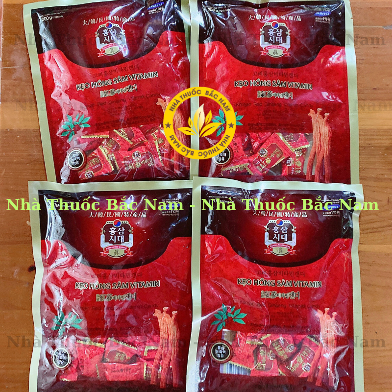 Kẹo Hồng Sâm Hàn Quốc 200g Korean Red Ginseng