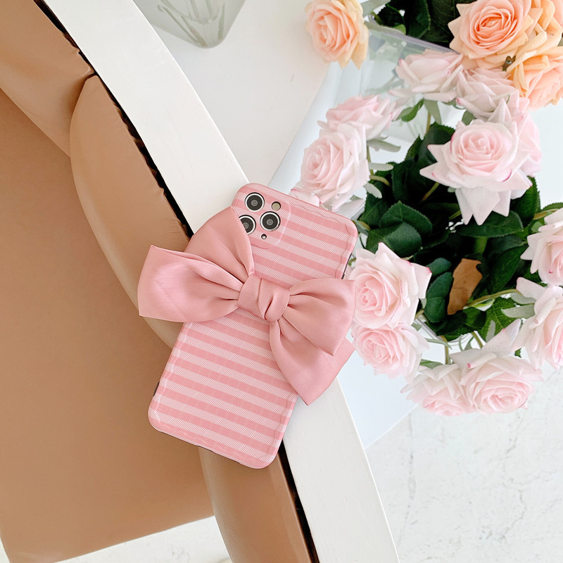 [HCM]Ốp iPhone Nơ Xinh iPhone 7Plus/8Plus/X/Xs Max/11/11 Pro Max/12/12 Pro/12 Pro Max - ốp iphone