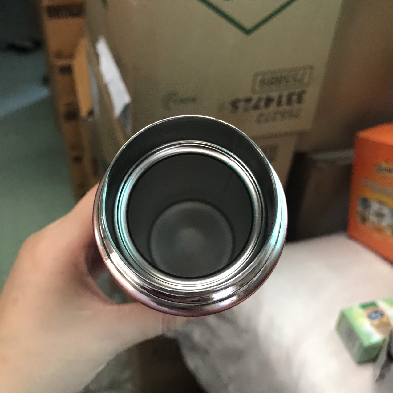 Bình giữ nhiệt inox Carlmann 500ml màu đỏ