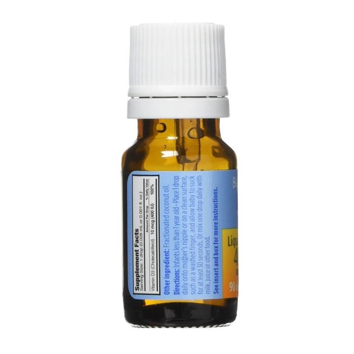 Baby Ddrops Vitamin D3 400IU Cho Bé ( 90 giọt)