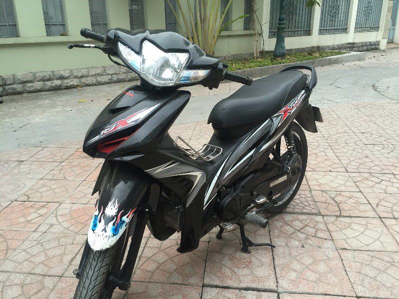 ( Tặng Tem ) Bộ Dàn áo  Wave  RSX 110- RS110- rsx đời 2009-2011 màu Đen - nhựa trắng nguyên sinh cao cấp