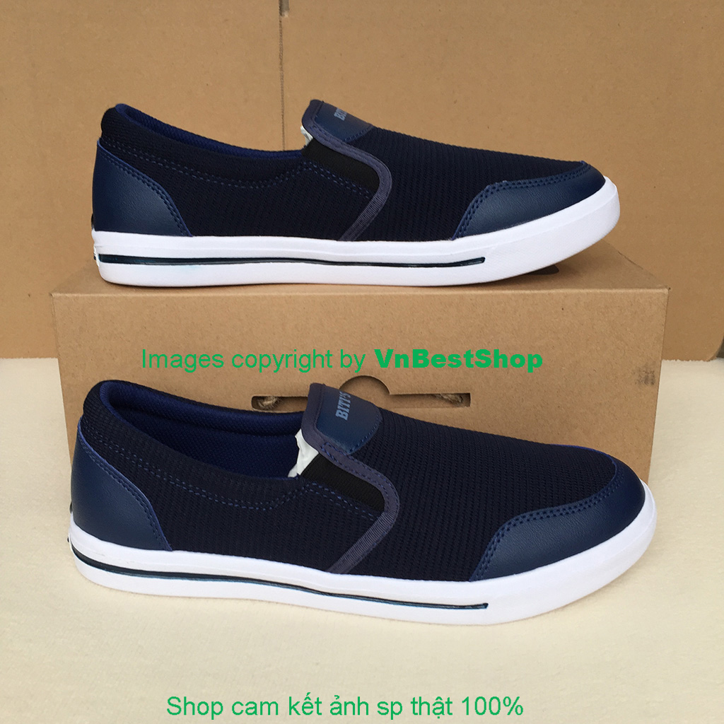 Giày Lười Nam Biti's DSM074500XNH (Xanh nhớt)