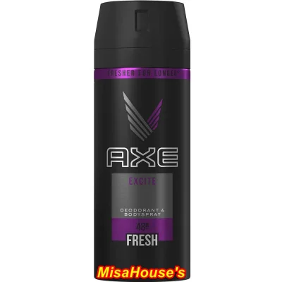 [UK] Xịt nước hoa toàn thân AXE Excite 150ml hương quyến rũ - khử mùi nam