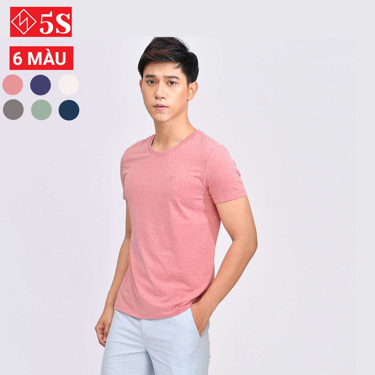 >> BÁO GIÁ ÁO THUN NAM 5S CỔ TRÒN IN CHỮ (SURFTOUR) TRẺ TRUNG, THOÁNG MÁT, THẤM HÚT MỒ HÔI | Shopee Lazada Sendo Tiki mới nhất 95 Áo Thun Nam 5S (6 Màu) Cổ Tròn Tay Ngắn, Trẻ Trung, Thoáng Mát, Thấm Hút Mồ Hôi (ATSS199-04)
