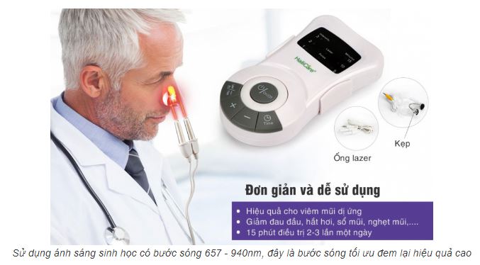 Máy Xông Viêm Mũi Dị Ứng Haili Care [Freeship - Hàng Cao Cấp]