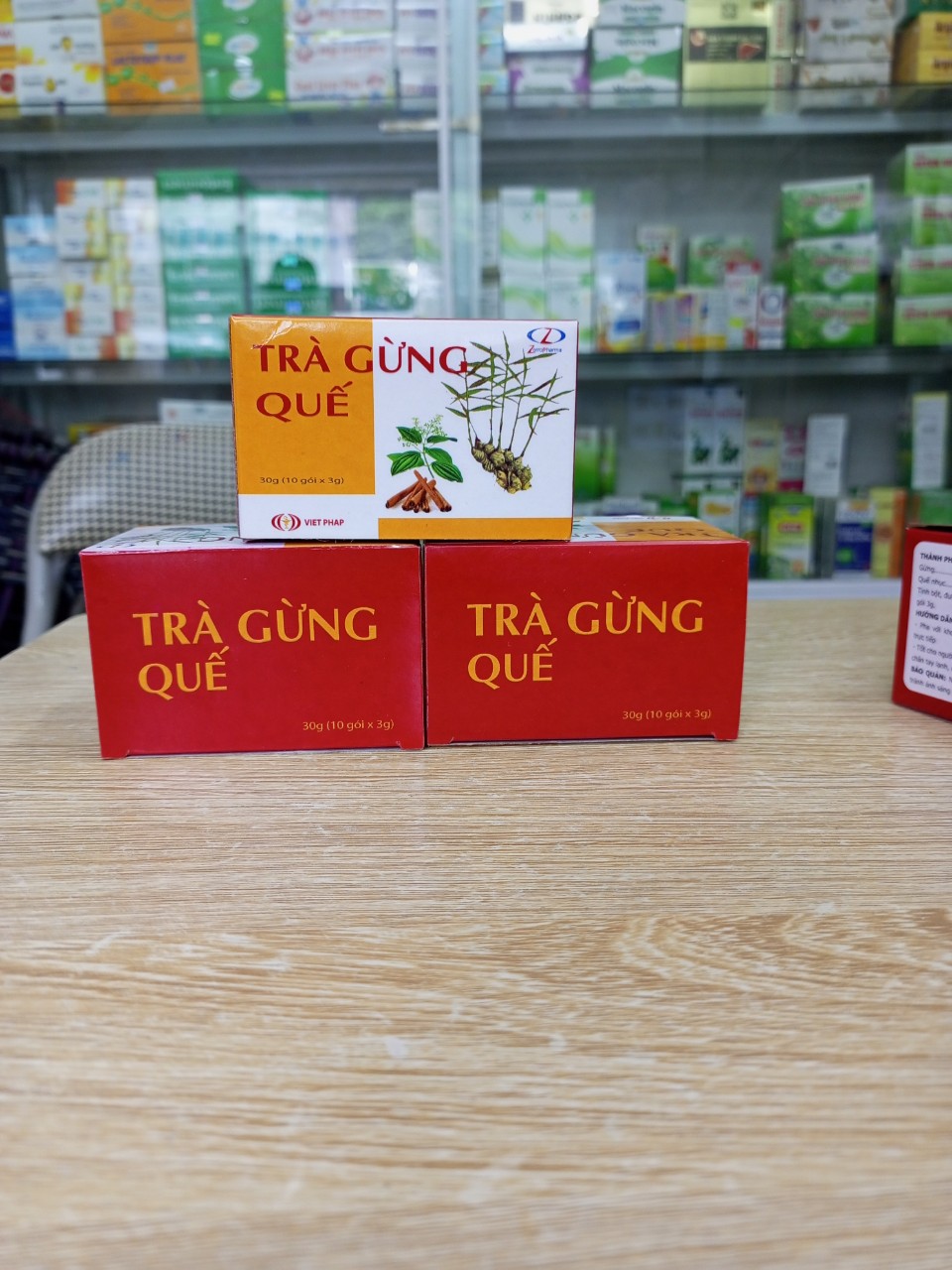 Trà gừng quế Việt Pháp