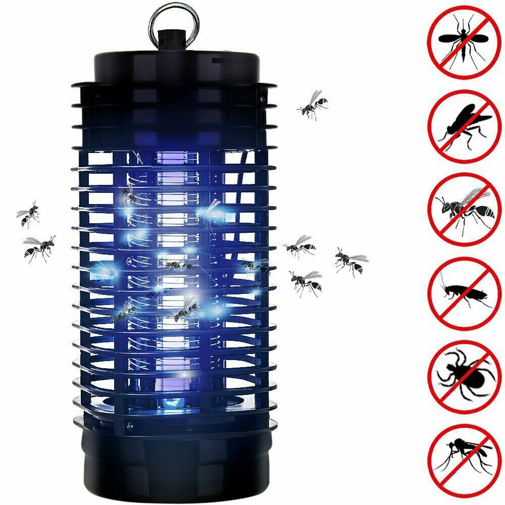 Đèn Bắt Muỗi Côn Trùng hình tháp 3D TOWER (Đen) GT814