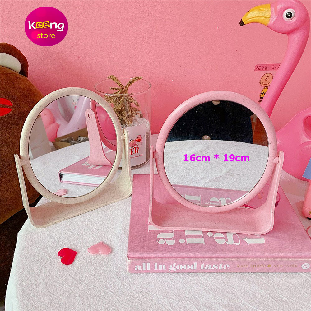 Gương để bàn 2 mặt trang điểm g01