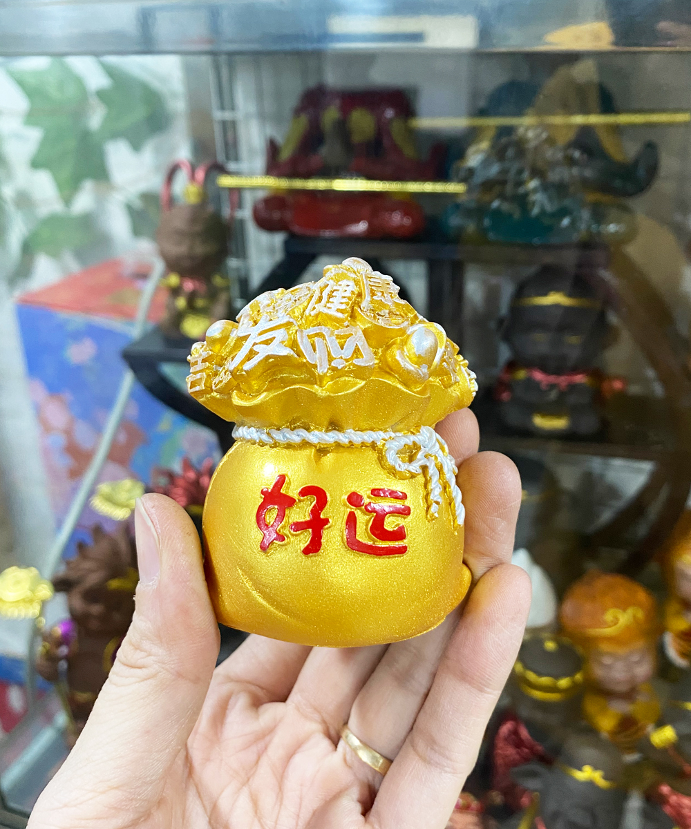 [HCM]Chậu vàng may mắn Đa Phúc 7cm