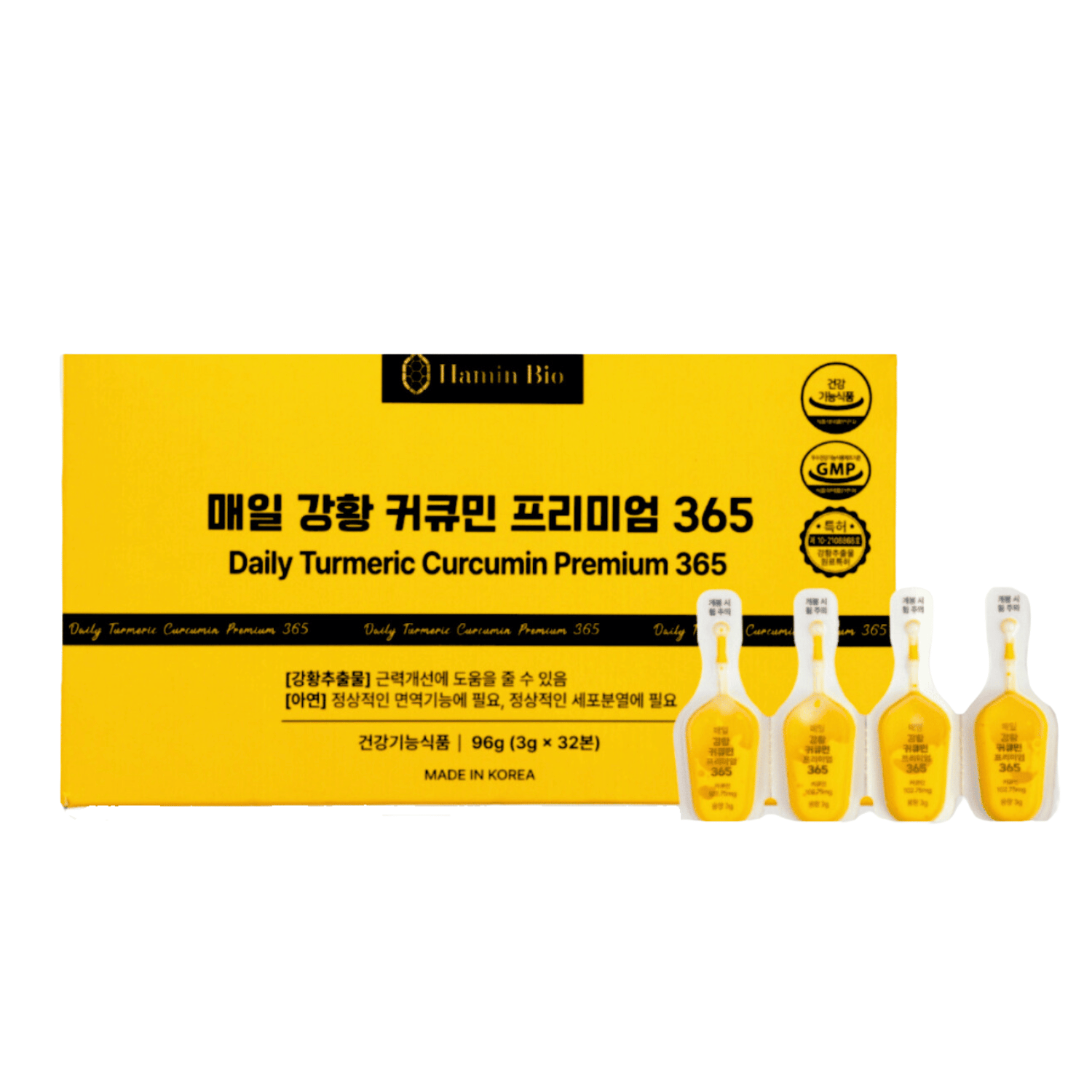 Tinh Chất Nghệ Vàng Nano Curcumin 365 Premiu Hàn Quốc